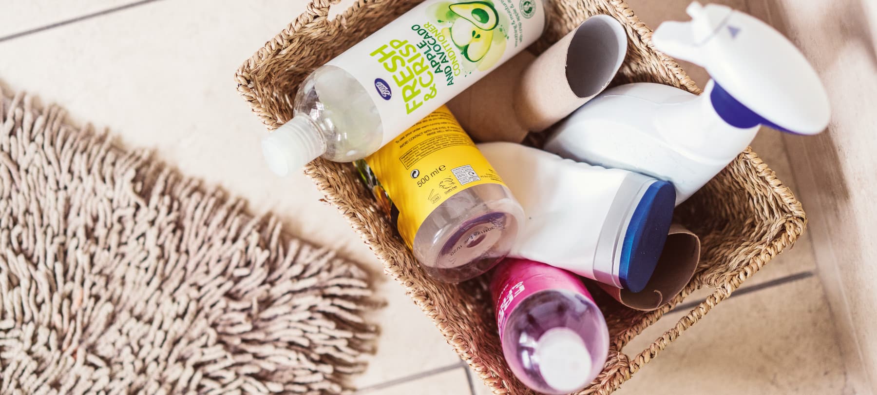 How to recycle from the bathroom